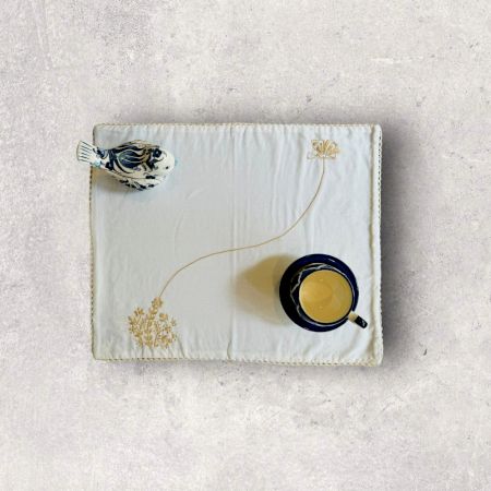 Anthophile Placemats – Set of 2 – BEIGE